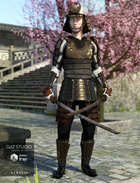 Shi No Kage Samurai Armor Textures Daz 3d