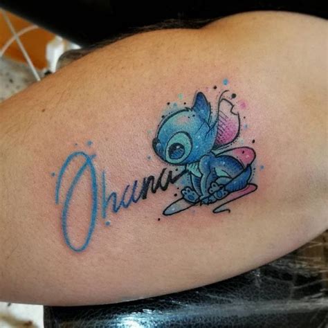 Smalltattoos Tattoos For Daughters Disney Stitch Tattoo Ohana Tattoo