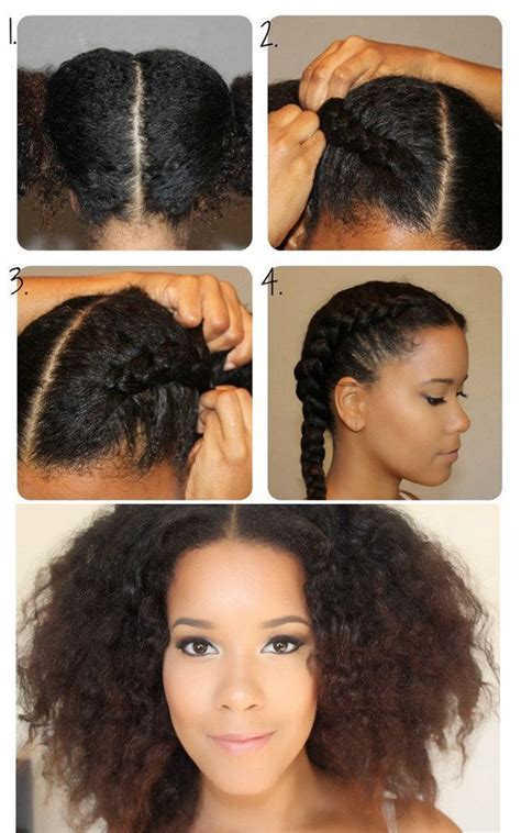 How To French Braid Your Own Curly Hair Beatrice Zion