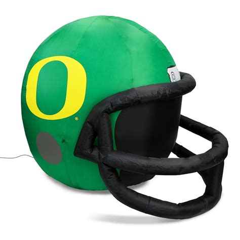 Ncaa Oregon Ducks Team Inflatable Lawn Helmet Green One Size
