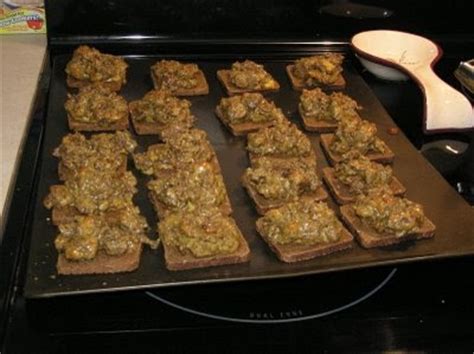 I like it straight from the stovetop into a bowl, with a. Barbs Recipe of the Day: Rye Bread Appetizer a.k.a. "Barf ...