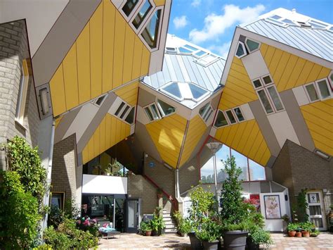 Cube Houses Of Rotterdam Netherlands Photo On Sunsurfer