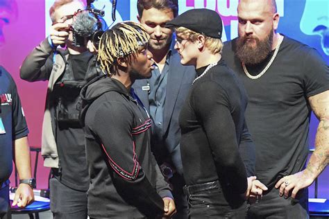 Youtubers Ksi And Logan Paul Prepare For Second Battle In Boxing Ring