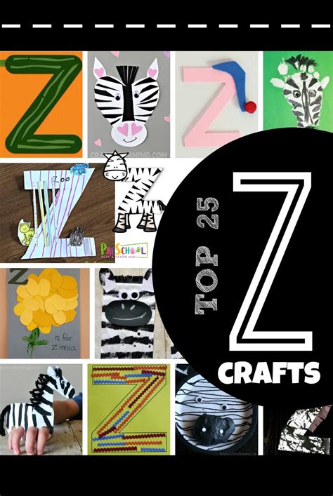 Top 25 Letter Z Crafts Lots Of Fun Clever Crafts For Kids To Go