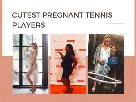 5 Cutest Pregnant Tennis Players Tennis Time
