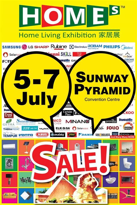 Home Living Exhibition At Sunway Pyramid Convention Centre 5 July 2019