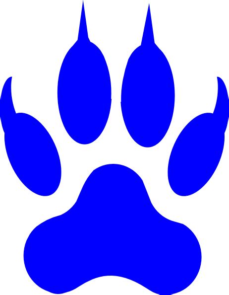 Cougar Paw Logo Clipart Best