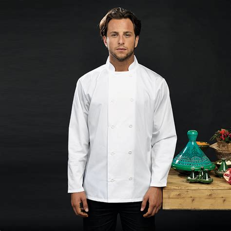 Long Sleeve Chefs Jacket Bar Staff And Hotel Uniforms
