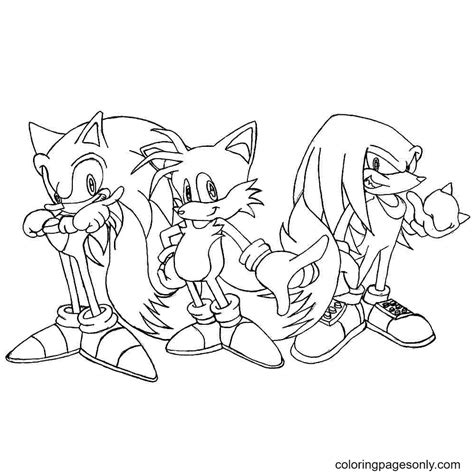 Knuckles Sonic Printable