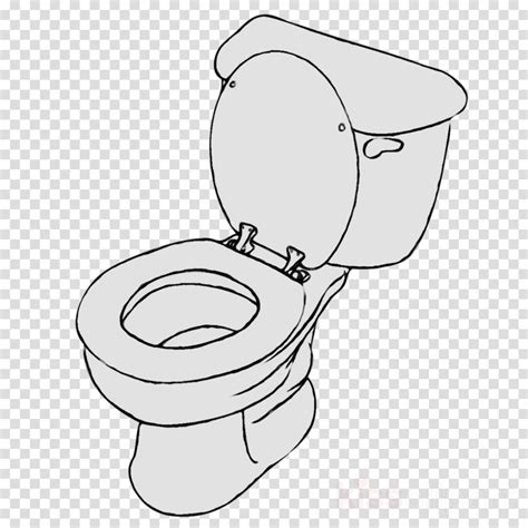 Toilet Paper Drawing Png Black Line Background Clipart Paper Toilet White Large