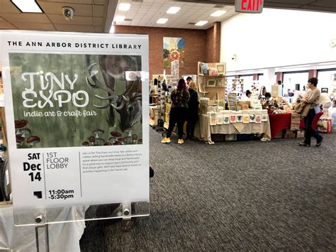 Tiny Expo Returning To Ann Arbor Library For First Time Since 2019