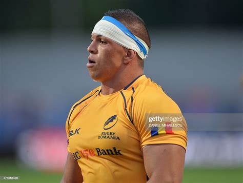 Randall Morrison Of Romania Looks On During The Irb Nations Cup Rugby