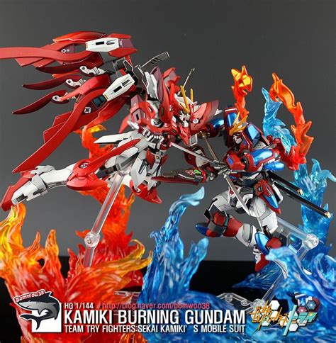 Gundam Guy Hgbf 1144 Kamiki Burning Gundam Customized Build Gundam