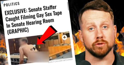 Omg Democrat Staffer Caught Filming Gay Sex Tape In Senate Hearing Room Elijah Schaffer S Top