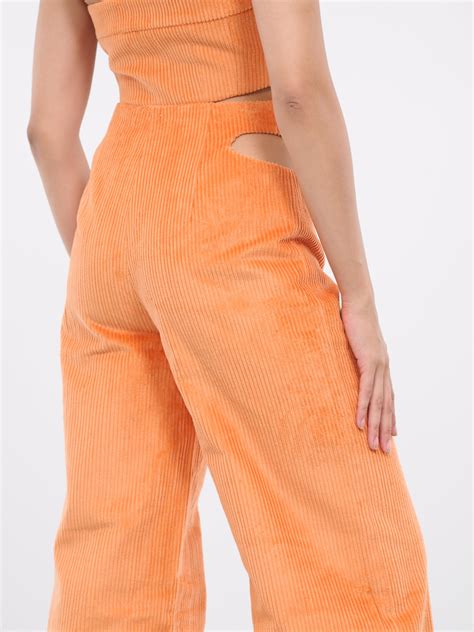 Cut Out Pants Orpaco07 Orange