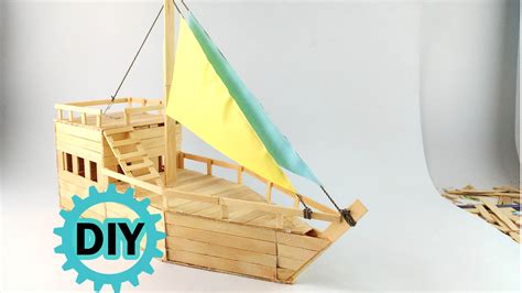 Diy A Boat From Popsicle Sticks Artofit