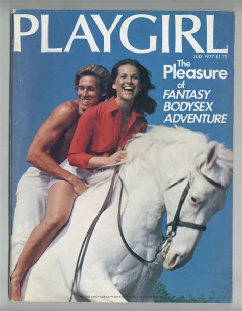 PLAYGIRL JULY 1977 Vintage Beefcake Pinups 136pgs Gay Mens Magazine