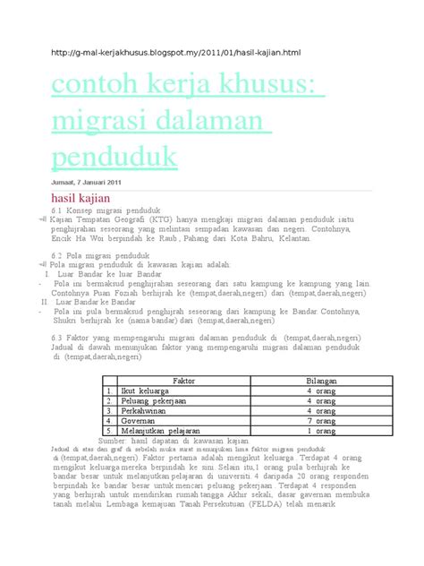 Migrasi dijelaskan lengkap mengenai pengertian, jenis, penyebab, penanggulangan apabila terjadi migrasi berlebihan, serta migrasi terbesar. Konsep Dan Takrifan Migrasi