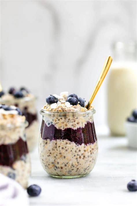 Blueberry Overnight Oats Easy Eat With Clarity