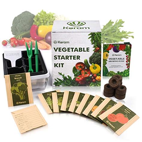 Buy Koram Vegetables Seed Kit Salad Seed Growing Kit 10 Veg Seed