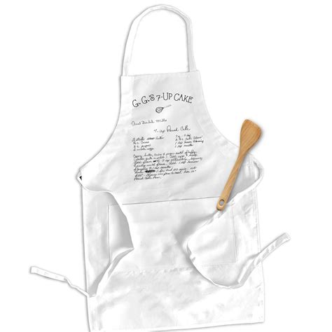 Handwritten Recipe Personalized Apron The Mash Pit