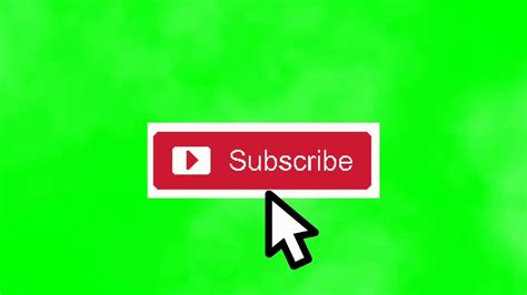 Green Screen Subscribe Button My Own Version Youtube