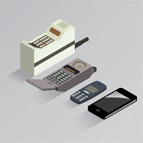 1973 2012 Evolución Del Teléfono Móvil