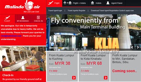 *free hotel cancellations if you change your mind. Malindo Air opens online booking - Malaysia Asia