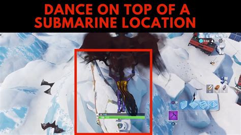 Dance On Top Of A Submarine Location Season 7 Fortnite Battle Royale