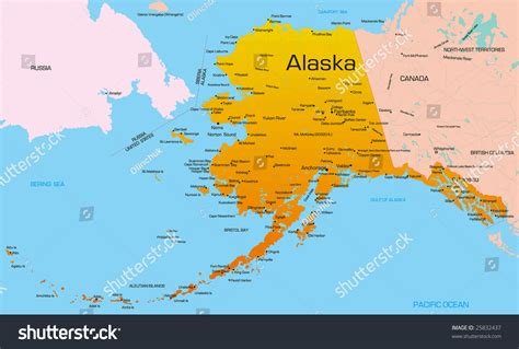 Map Alaska