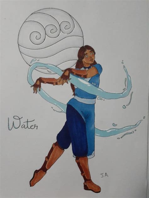 Katara Of The Southern Water Tribe Katara Water Tribe Avatar