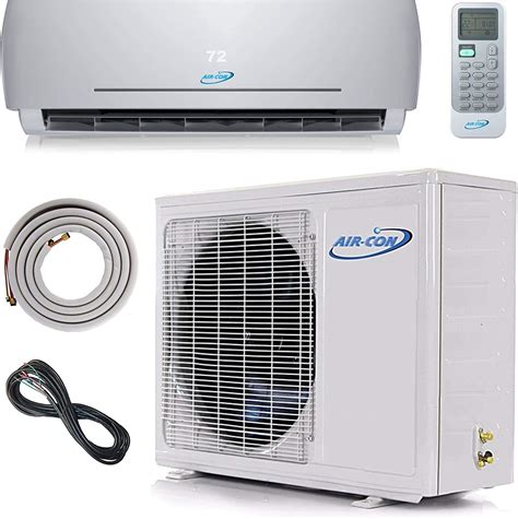 9000 Btu Mini Split Air Conditioner Ductless Acheating System 34 Ton Pre Charged Inverter