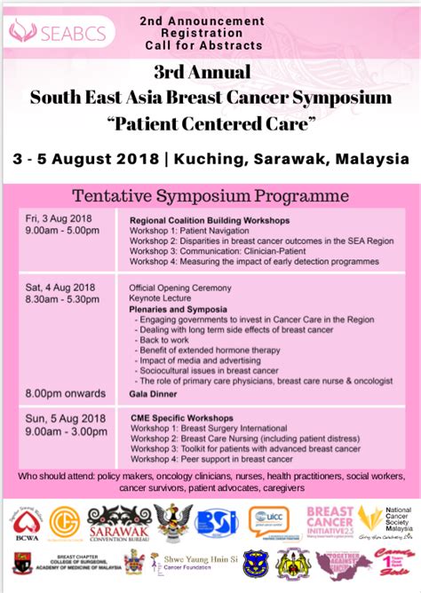 National Cancer Society Of Malaysia Penang Branch 3rd Annual South