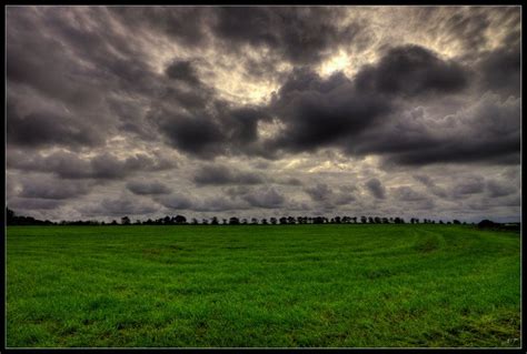 Green Fields Gray Skies By ~tjoren On Deviantart Sky Green Fields