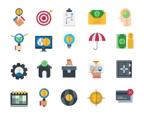 Business And Finance Icons Set On Behance