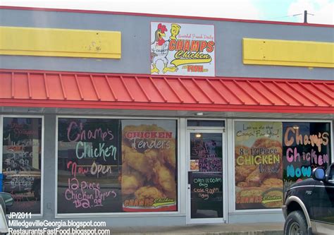 It was a surprise to me when i found a krispy krunchy chicken inside of big t's mini mart. MILLEDGEVILLE GEORGIA GCSU GMC College Restaurant Menu ...