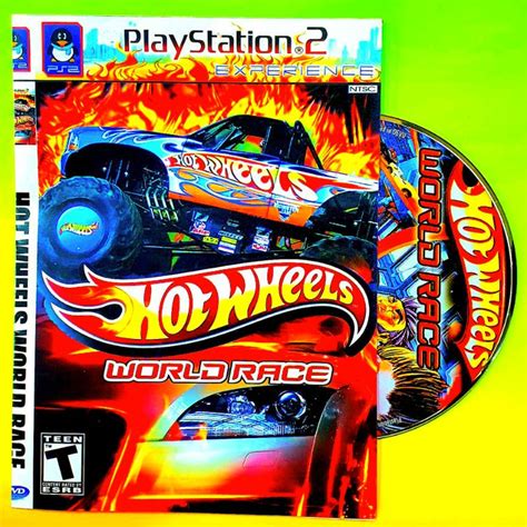 Playstation 2 Hot Wheels World Race Video Cassette Juego De Carreras