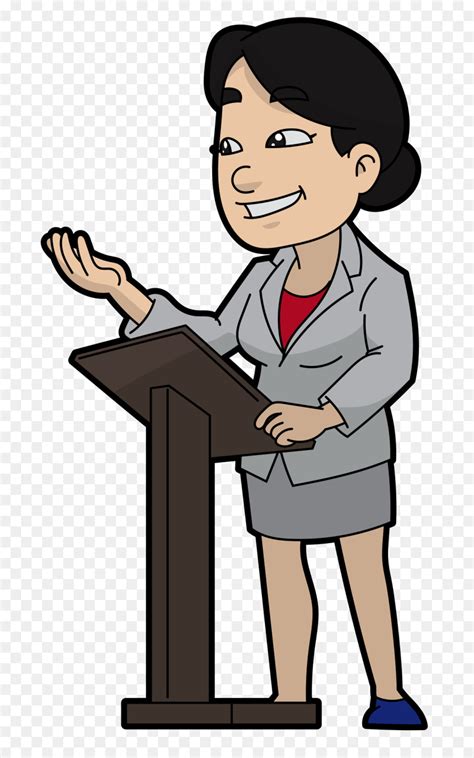 Woman Public Speaking Clipart 10 Free Cliparts Download Images On