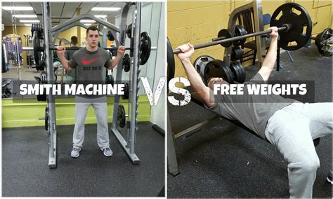 Machine Workouts Vs Free Weights