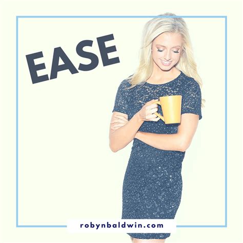 What Does The Word Ease Mean To You