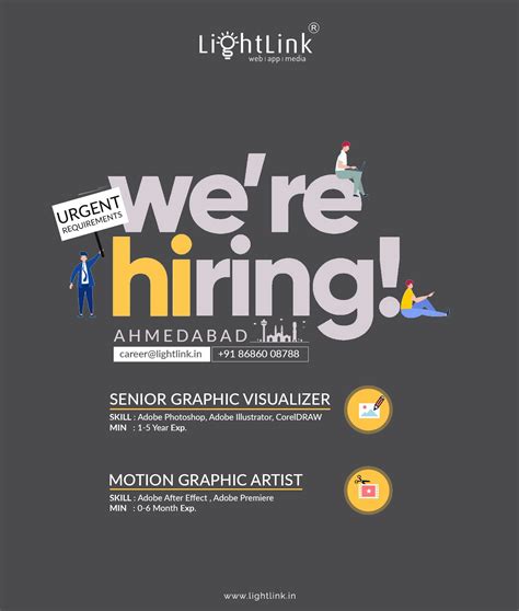 We are hiring Graphic Designer & Motion Graphic Artist. @Ahmedabad