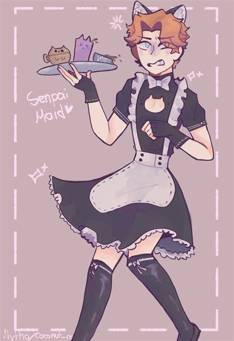 Senpai Maid 🛐 In 2021 Popee The Performer Drawing Inspiration Funkin