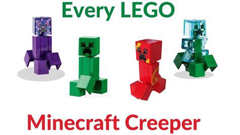 Every Lego Minecraft Creeper Minifigure Variant Ever Released Stop