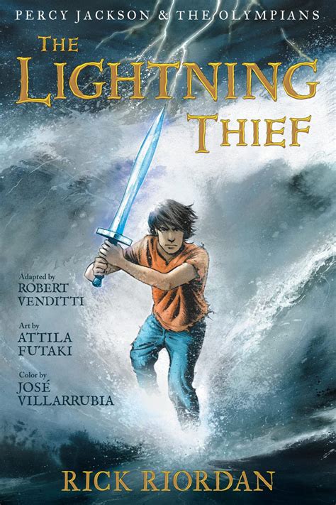 Rick Riordan The Lightning Thief Graphic Novel