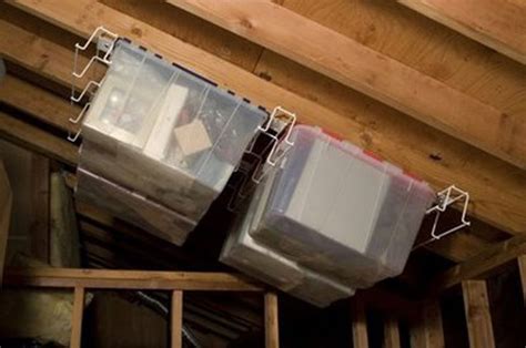 Store Your Stuff In The Rafters Attic Storage Organization Attic