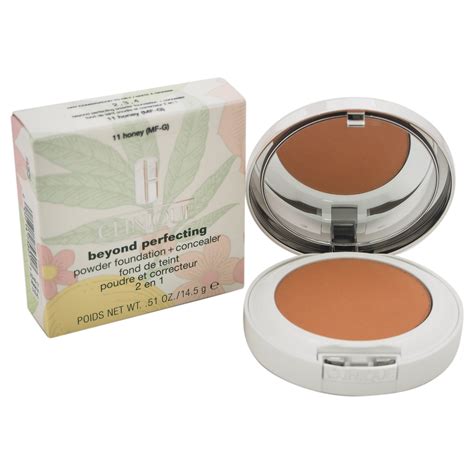 Clinique Beyond Perfecting Powder Foundationconcealer 11 Honeymf G Dry Com To Oily By