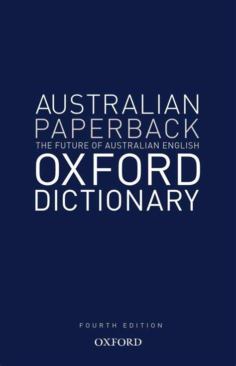 Australian Oxford Paperback Dictionary Fifth Edition Ziggies