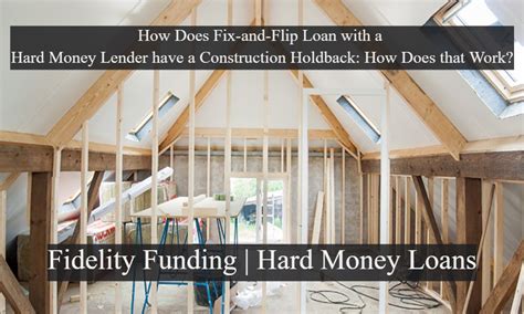In spite of what popular tv shows suggest, flipping a house isn't as terms on a fix and flip loan are traditionally quite short. How Does Fix-and-Flip Loan with a Hard Money Lender have a ...