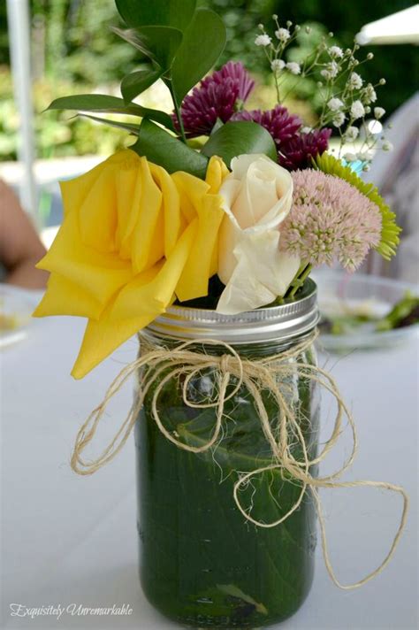 Easy And Inexpensive Summer Floral Arrangements Exquisitely Unremarkable