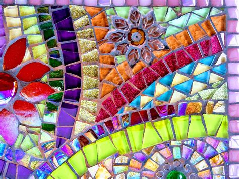 Flower Mosaic Art